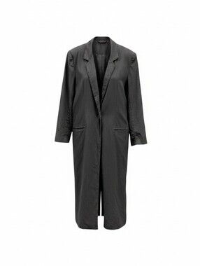 J.R.T Newport News Black Long Duster Blazer & Trouser Two Piece Suit Size 10